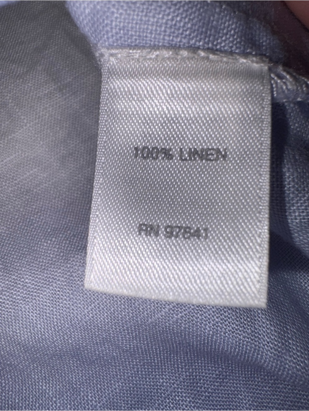 J. Jill 100% Linen White Purple Watercolor Floral Oversized Top Women’s S - Picture 8 of 11